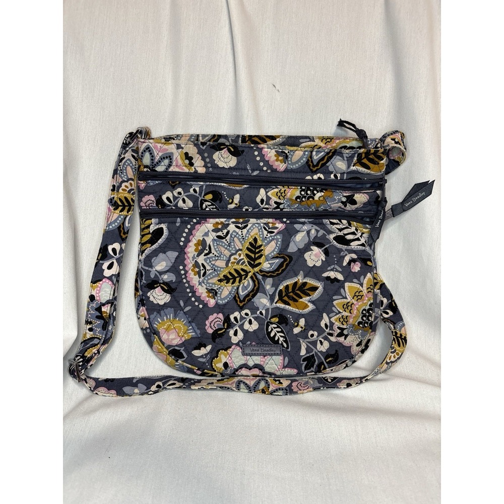 Vera Bradley Charmont Meadow Pattern Crossbody